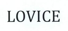 Trademark LOVICE