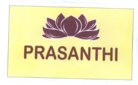 Trademark PRASANTHI + Logo