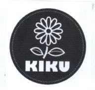 Trademark KIKU + lukisan bunga