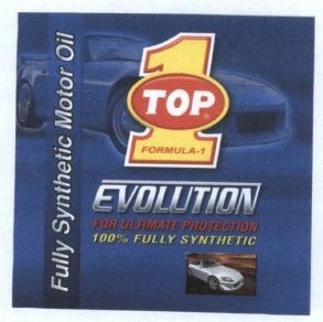 Trademark TOP 1 FORMULA 1 Evolution + Lukisan