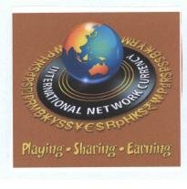 Trademark International Network Currency Playing, Sharing, Earning