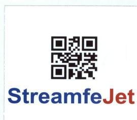 Trademark StreamfeJet + logo