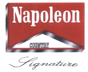 Trademark NAPOLEON COUNTRY SIGNATURE + LOGO