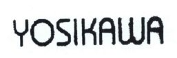 Trademark YOSIKAWA