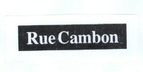 Trademark Rue Cambon