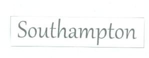 Trademark SOUTHAMPTON