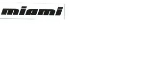 Trademark MIAMI