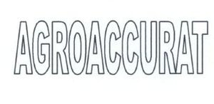 Trademark AGROACCURAT