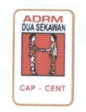 Trademark ADRM DUA SEKAWAN CAP - CENT & LUKISAN