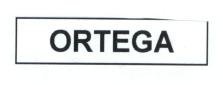 Trademark ORTEGA