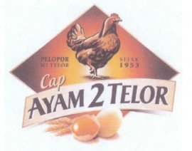 Trademark AYAM & 2 TELOR