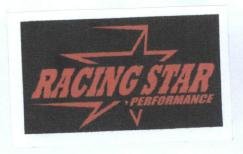 Trademark RACING STAR+ Logo PERFORMANCE