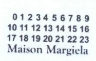 Trademark MAISON MARGIELA - Numbers