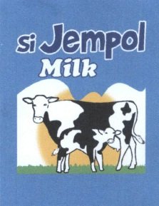 Trademark Si Jempol Milk + Lukisan Sapi