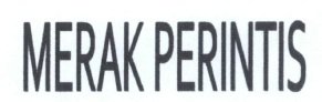 Trademark MERAK PERINTIS