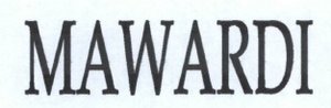 Trademark MAWARDI