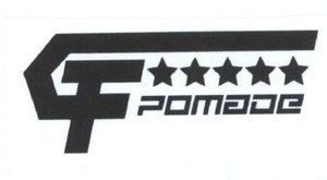 Trademark GF POMADE & LOGO GF + 5 STAR