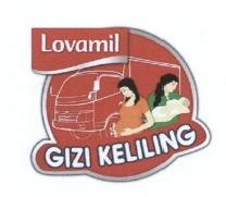 Trademark LOVAMIL GIZI KELILING + Lukisan 2 Ibu Hamil dan Bayi