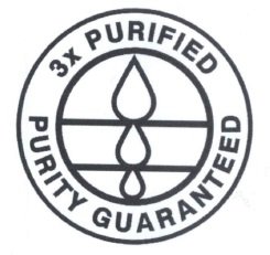 Trademark 3X PURIFIED PURITY GUARANTEED