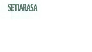 Trademark SETIARASA
