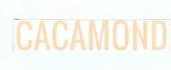 Trademark CACAMOND