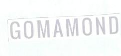 Trademark GOMAMOND