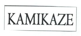 Trademark KAMIKAZE