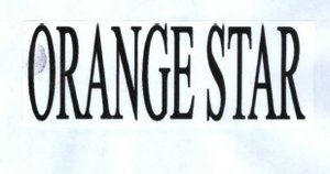 Trademark ORANGE STAR