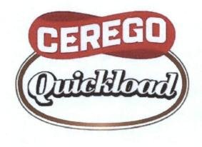 Trademark CEREGO QUICKLOAD & Logo