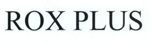 Trademark ROX PLUS