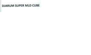 Trademark DJARUM SUPER MLD CUBE