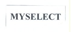 Trademark MYSELECT