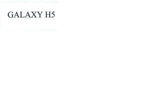 Trademark GALAXY H5