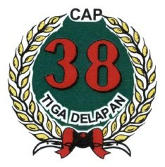 Trademark CAP 38 TIGA DELAPAN