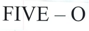 Trademark FIVE-O