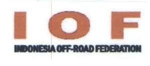 Trademark I O F INDONESIA OFF-ROAD FEDERATION