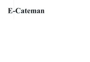 Trademark E-Cateman