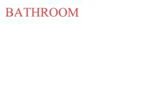 Trademark BATHROOM