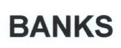 Trademark BANKS