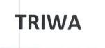 Trademark TRIWA