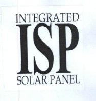 Trademark ISP INTEGRATED SOLAR PANEL