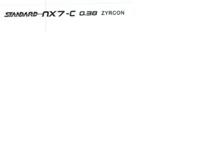 Trademark STANDARD NX7-C 0,38 ZYRCON