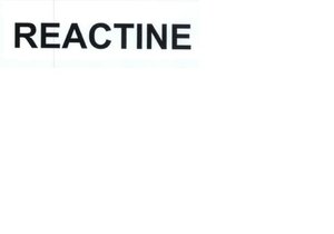 Trademark REACTINE