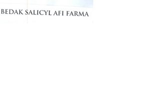 Trademark BEDAK SALICYL AFI FARMA