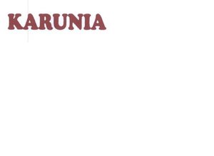 Trademark KARUNIA