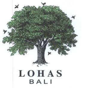 Trademark LOHAS BALI + Lukisan pohon