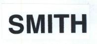 Trademark SMITH