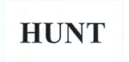 Trademark HUNT