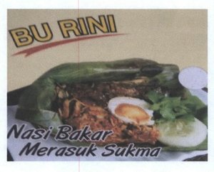 Trademark BU RINI NASI BAKAR MERASUK SUKMA