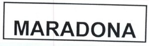 Trademark MARADONA